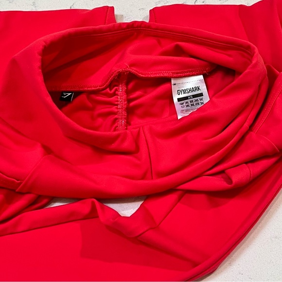 Gymshark Sculpt Leggings (Powder Red) - Picture 5 of 7